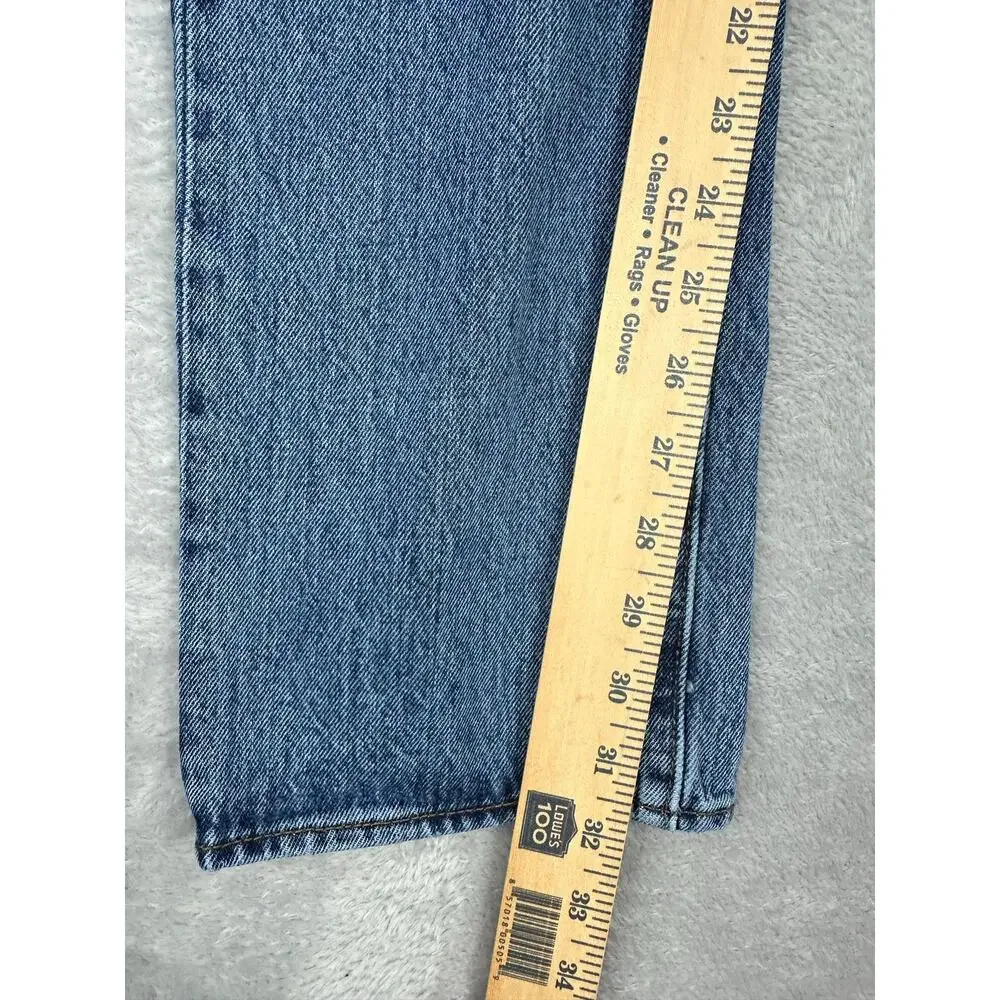 Levi's 501 xx Original Fit Mens 31x32 Medium Wash Denim Jeans Straight Leg